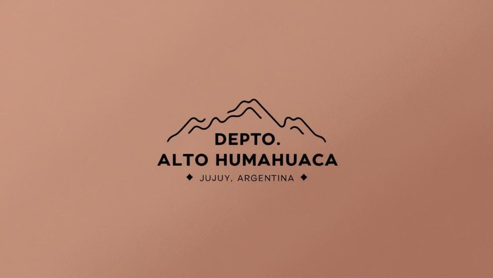 Apartament Depto Alto Humahuaca Zewnętrze zdjęcie
